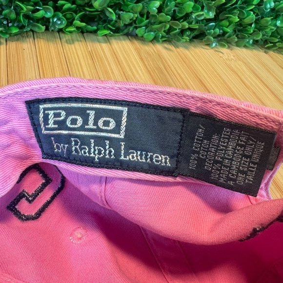Polo Ralph Lauren Women’s Pink Hat #3 MCMLXVII O/S - Picture 7 of 10